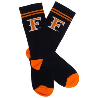 Strideline Cal State Fullerton Economy Knit Navy Socks